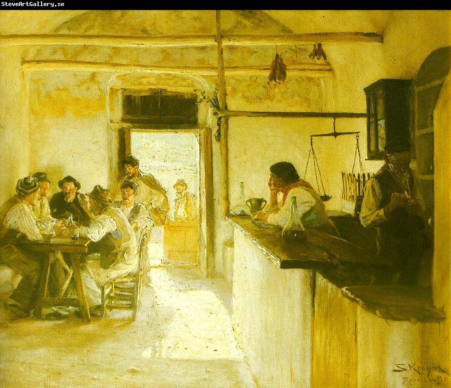 Peter Severin Kroyer osteria i ravello